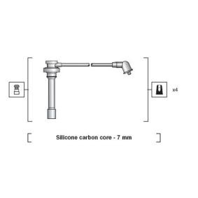 Osta Sytytysjohtosarja MAGNETI MARELLI:llä 941318111089 edullisesti hintaan 41,70 €