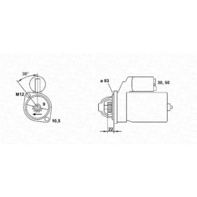 Köp Startmotor av MAGNETI MARELLI 943241035010 till det låga priset 3458,49 kr