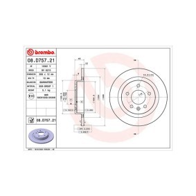 Comprar Disco de freno de MAGNETI MARELLI 360406168701 a bajo precio de 97,27 €