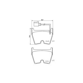 Acquista Kit pastiglie freni da MAGNETI MARELLI 363700585152 a buon mercato per soli 360,27 €