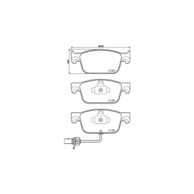 Acquista Kit pastiglie freni da MAGNETI MARELLI 363700585153 a buon mercato per soli 226,46 €