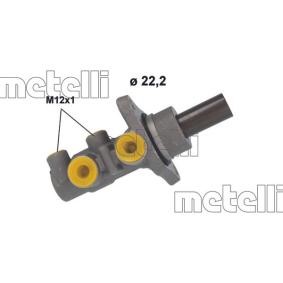 Comprar Cilindro principal de freno de METELLI 05-1219 a bajo precio de 90,95 €