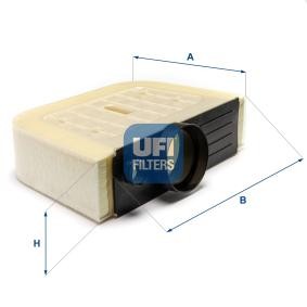 Compre Filtro de ar de UFI online para A8 (4N2, 4N8) a preços moderados