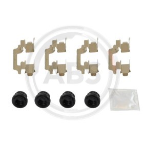 Compre Kit de acessórios, pastilhas de travão da A.B.S. 0101Q a um preço baixo por 9,59 €
