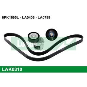 Compre Jogo de correias trapezoidais estriadas da LUCAS LAK0310 a um preço baixo por 68,56 €