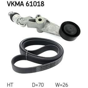 Acquista Kit Cinghie Poly-V da SKF VKMA 61018 a buon mercato per soli 84,89 €