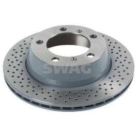 Kjøp Bremseskive av SWAG 33 10 6380 til den lave prisen 1102,09 NOK