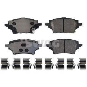 Compre Pastilhas de travão da SWAG 33 10 6652 a um preço baixo por 36,72 €