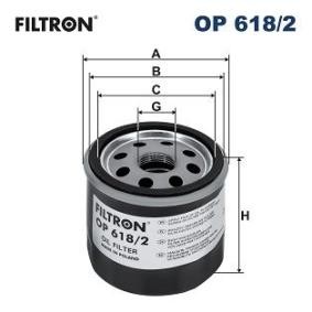 Compre Filtro de óleo da FILTRON OP 618/2 a um preço baixo por 6,62 €