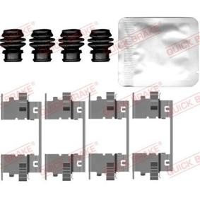 Compre Kit de acessórios, pastilhas de travão da QUICK BRAKE 109-0148 a um preço baixo por 16,48 €