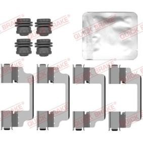 Compre Kit de acessórios, pastilhas de travão da QUICK BRAKE 109-0150 a um preço baixo por 12,56 €