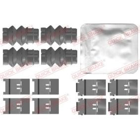 Compre Kit de acessórios, pastilhas de travão da QUICK BRAKE 109-0152 a um preço baixo por 12,65 €