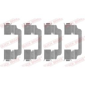 Compre Kit de acessórios, pastilhas de travão da QUICK BRAKE 109-0154 a um preço baixo por 7,24 €