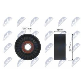 Compre Polia de desvio / de guia, correia trapezoidal da NTY RNK-HY-515 a um preço baixo por 12,86 €