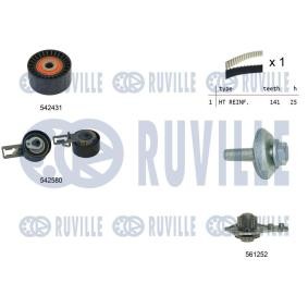 Achetez des Kit de distribution + pompe à eau RUVILLE 5503691 à prix pour 179,44 €
