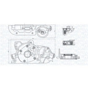 Ölpumpe 351516000028 CHEVROLET von MAGNETI MARELLI