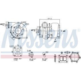 Turbolader von NISSENS 93597