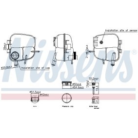 Ausgleichsbehälter von NISSENS 996303
