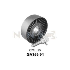 Compre Polia de desvio / de guia, correia trapezoidal estriada da SNR GA359.94 a um preço baixo por 13,83 €