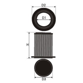 Compre Filtro de ar desportivo da GREEN G491622 a um preço baixo por 68,74 €