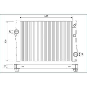 Acquista Radiatore motore da VALEO 701118 a buon mercato per soli 312,55 €