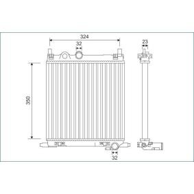 Achetez des Radiateur du moteur VALEO 701128 à prix pour 67,95 €