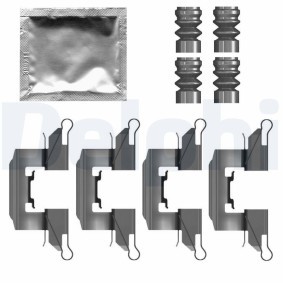 Compre Kit de acessórios, pastilhas de travão da DELPHI LX0791 a um preço baixo por 16,28 €