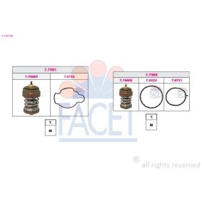 Acquista Termostato motore da FACET 7.7931KK a buon mercato per soli 60,70 €