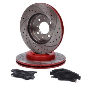 Comprar Kit de discos de freno y pastillas de MASTER-SPORT 202121050 a bajo precio de 106,88 €