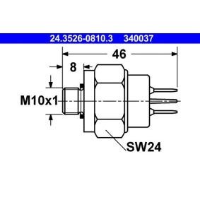 Comprar Interruptor de luces freno de ATE 24.3526-0810.3 a bajo precio de 32,69 €