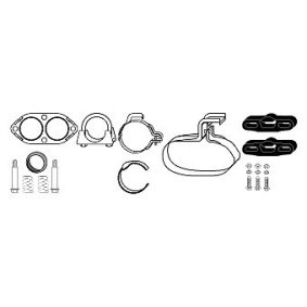 Compre Kit de montagem, sistema de escape da HJS 82 14 1519 a um preço baixo por 42,40 €