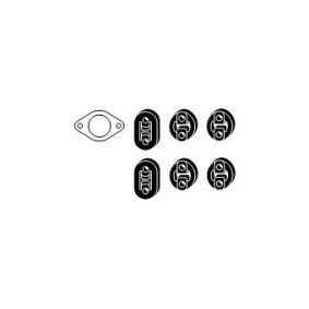 Compre Kit de montagem, sistema de escape da HJS 82 49 8379 a um preço baixo por 15,43 €