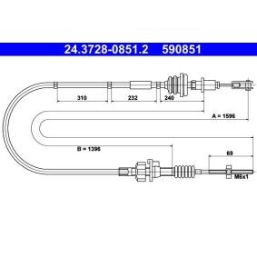 Acquista Cavo frizione da ATE 24.3728-0851.2 a buon mercato per soli 30,52 €