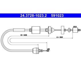 Acquista Cavo frizione da ATE 24.3728-1023.2 a buon mercato per soli 29,89 €