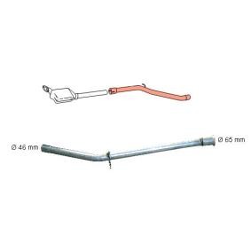 Reparaturrohr, Katalysator für PEUGEOT von HJS