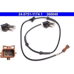 Comprar Sensor ABS de ATE 24.0751-1174.1 a bajo precio de 183,64 €