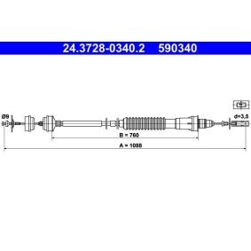 Acquista Cavo frizione da ATE 24.3728-0340.2 a buon mercato per soli 39,99 €