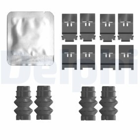 Compre Kit de acessórios, pastilhas de travão da DELPHI LX0803 a um preço baixo por 15,46 €
