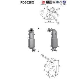 Compre Filtro de partículas da AS FD5028Q a um preço baixo por 511,37 €