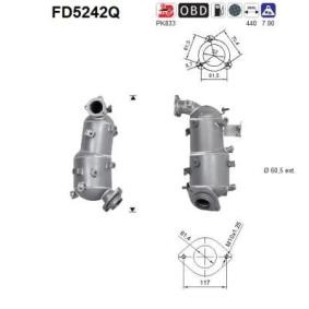 Compre Filtro de partículas da AS FD5242Q a um preço baixo por 494,92 €