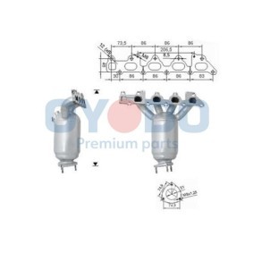 Acquista Catalizzatore da Oyodo 10N0023-OYO a buon mercato per soli 244,39 €