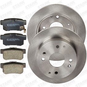 Comprar Kit de discos de freno y pastillas de STARK SKBK-10991881 a bajo precio de 55,76 €