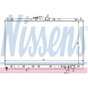 Acquista Radiatore motore da NISSENS 62861 a buon mercato per soli 170,17 €