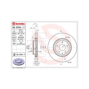 Bremsscheibe für MAZDA von MAGNETI MARELLI