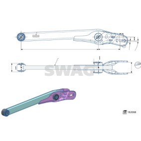 Comprar Barra oscilante de suspensión de ruedas de SWAG 33 10 8493 a bajo precio de 89,77 €