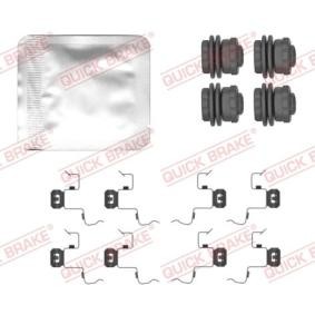 Compre Kit de acessórios, pastilhas de travão da QUICK BRAKE 109-0156 a um preço baixo por 16,75 €