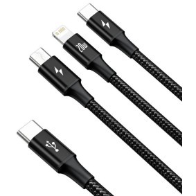 Køb USB-ladekabel af Baseus CAMLT-SC01 til den lave pris 175,53 DKK