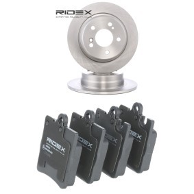 Compre Discos y pastillas de freno de RIDEX online para Clase C T-modell (S203) a precios moderados