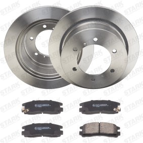 Comprar Kit de discos de freno y pastillas de STARK SKBK-10992229 a bajo precio de 49,86 €