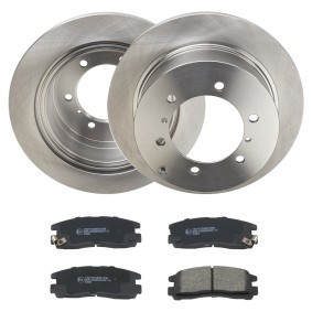 Comprar Kit de discos de freno y pastillas de RIDEX 3405B2226 a bajo precio de 61,68 €